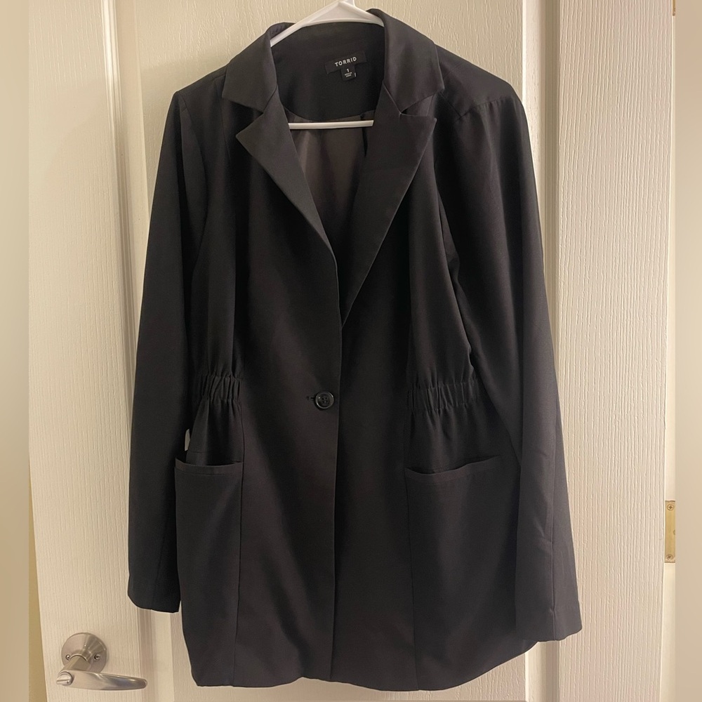 Torrid Black Women's Blazer